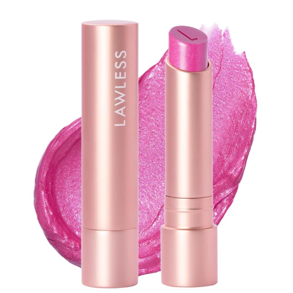 LAWLESS Forget the Filler Lip-Plumping/Smoothing Tinted Lip Balm - Candy Girl